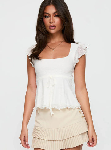 Amélie Ruffle Top