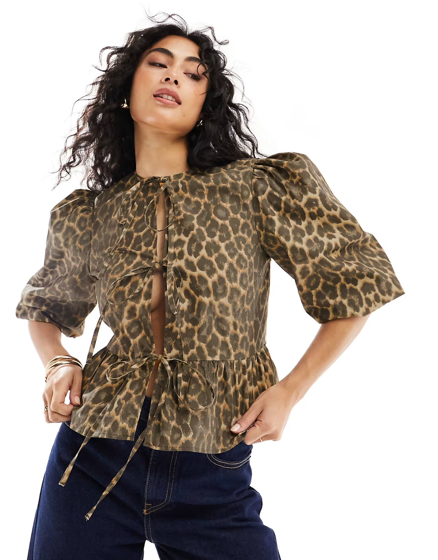 Sophia - Leopard Top