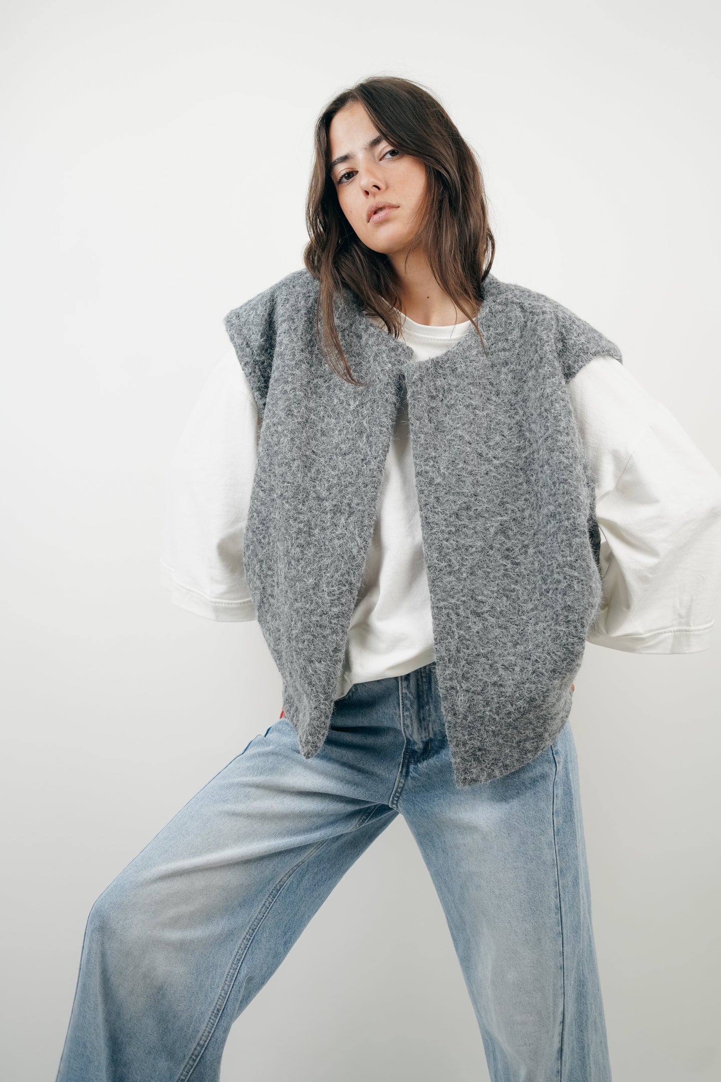 Ava | Luxe Mohair Vest