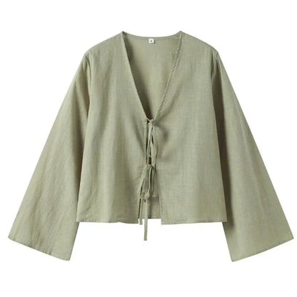 Savy | Linnen Blouse