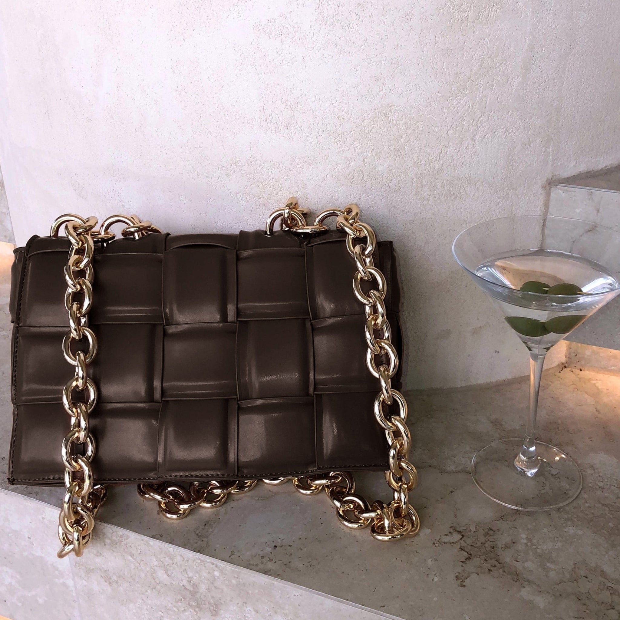 Mimosa Handbag - Chocolate